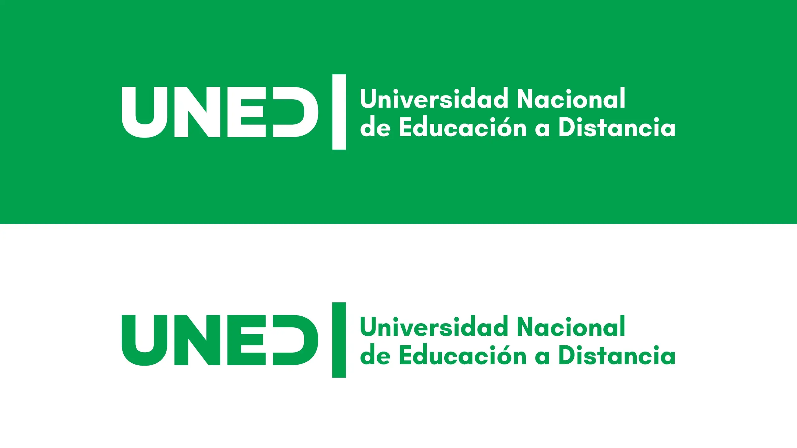 Logotipo de la UNED rediseñado con su definición completa
